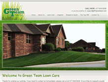 Tablet Screenshot of 417greenteam.com